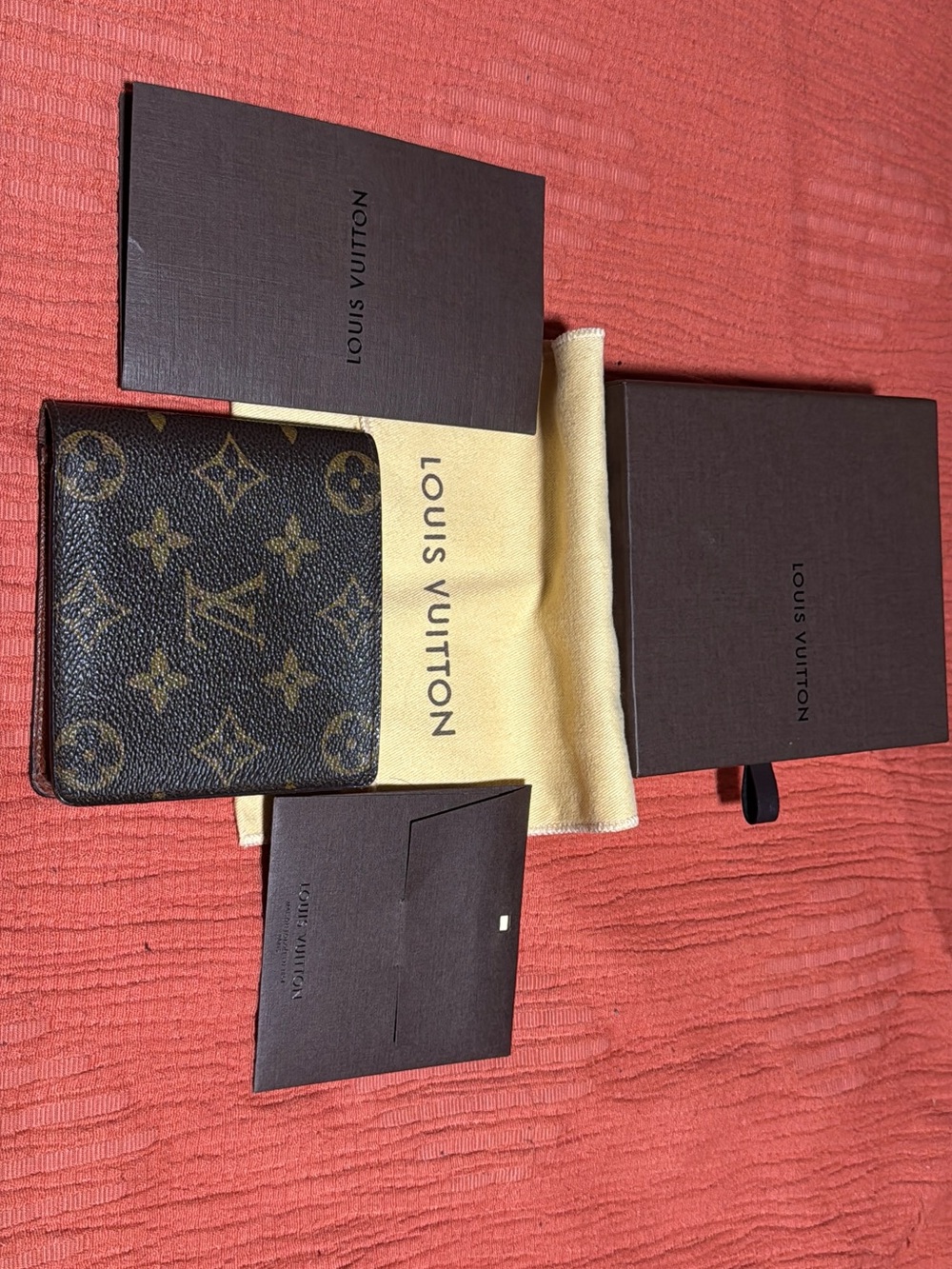 Louis Vuitton Monogram Canvas Wallet - Brown/Gold